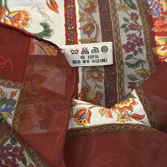 YSL Silk Scarf Wrap - Picture 6 of 7